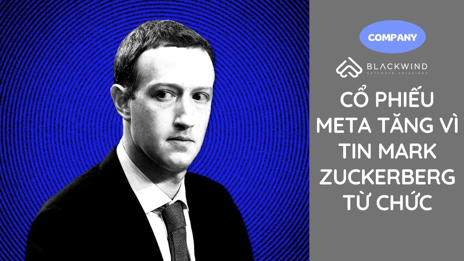 Cổ phiếu Meta tăng vì rộ tin Mark Zuckerberg từ chức