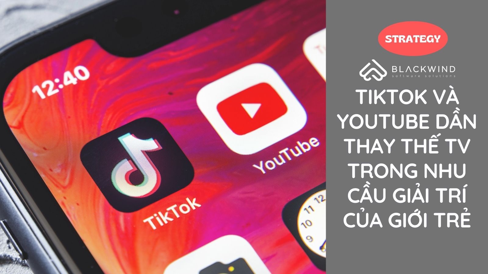 TikTok và YouTube dần thay thế TV trong nhu cầu giải trí của giới trẻ