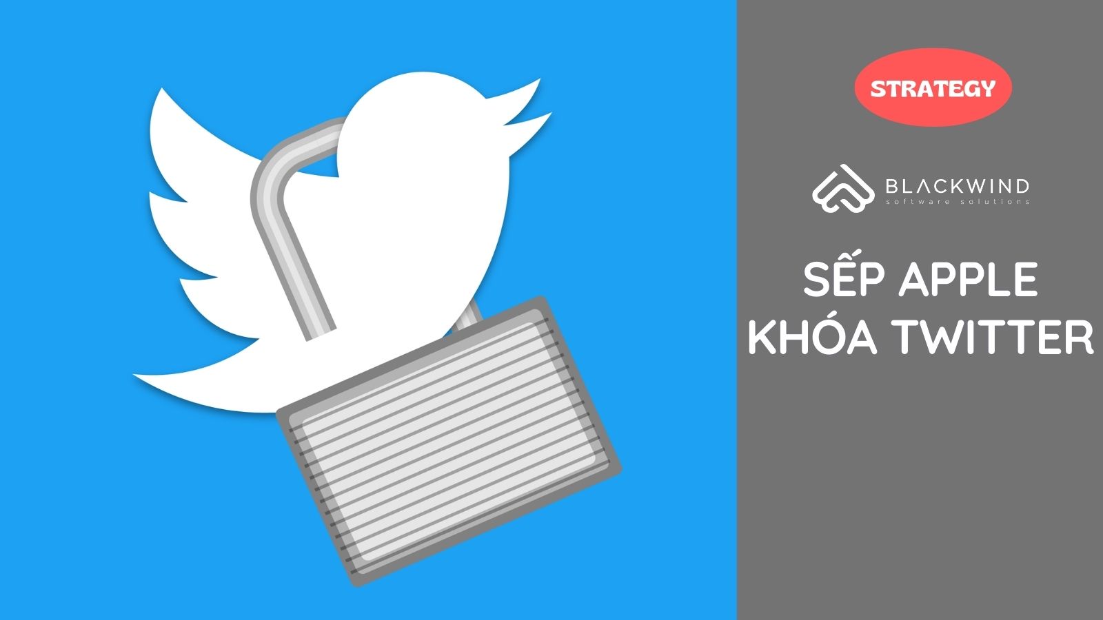 Sếp Apple khóa Twitter