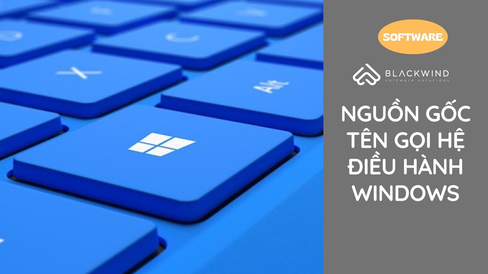 Nguồn gốc tên gọi hệ điều hành Windows