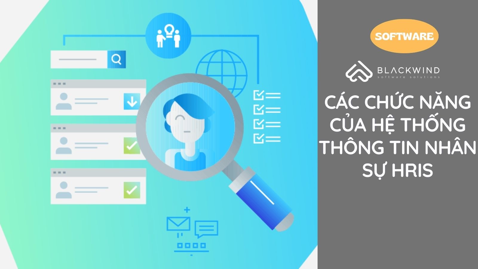 Các chức năng của hệ thống thông tin nhân sự HRIS