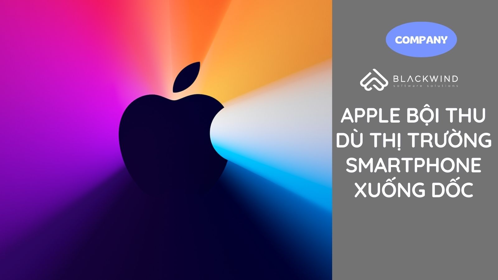 Apple bội thu dù thị trường smartphone xuống dốc