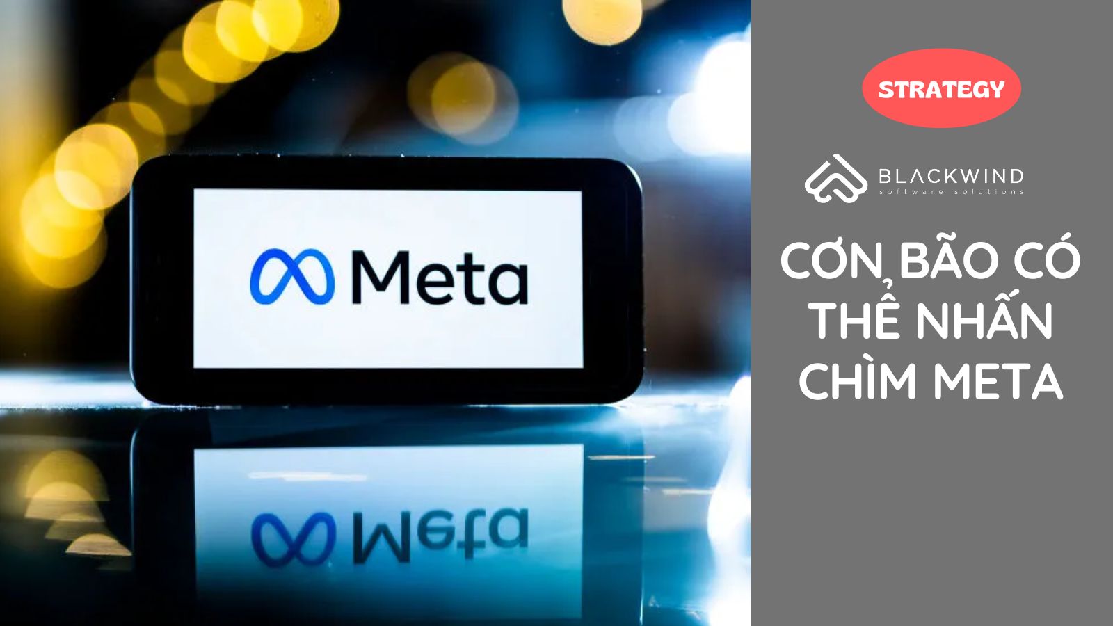 Cơn bão có thể nhấn chìm Meta