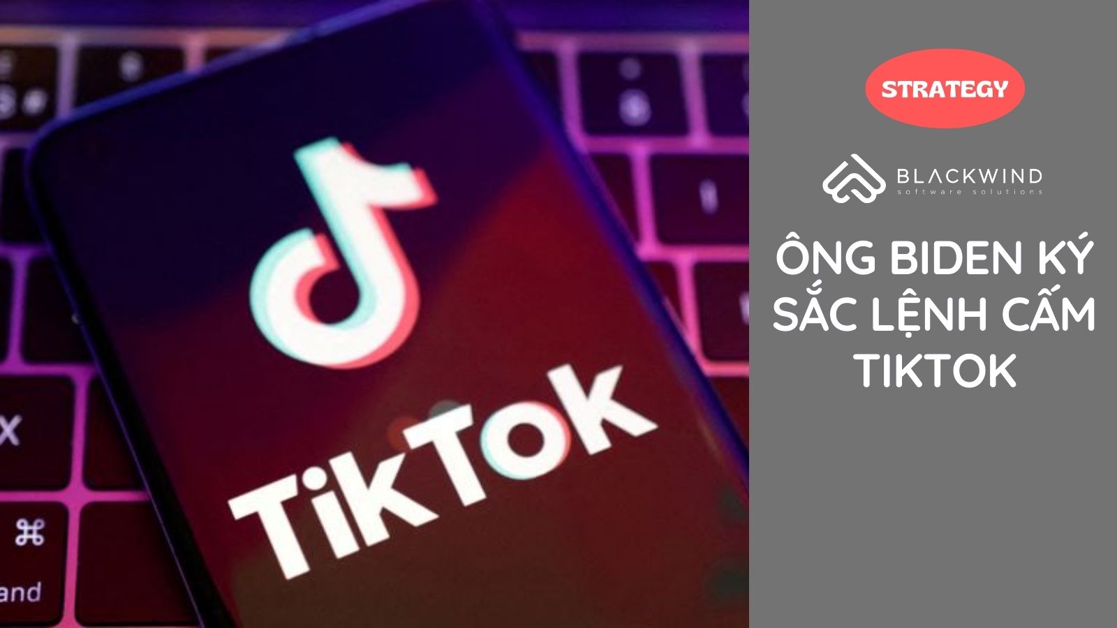 Ông Biden ký sắc lệnh cấm TikTok