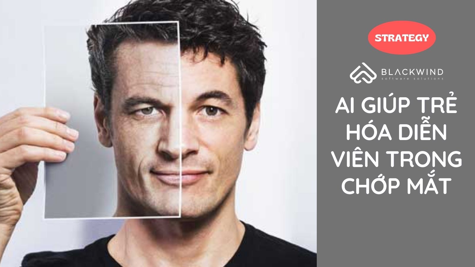 AI giúp trẻ hóa diễn viên trong chớp mắt