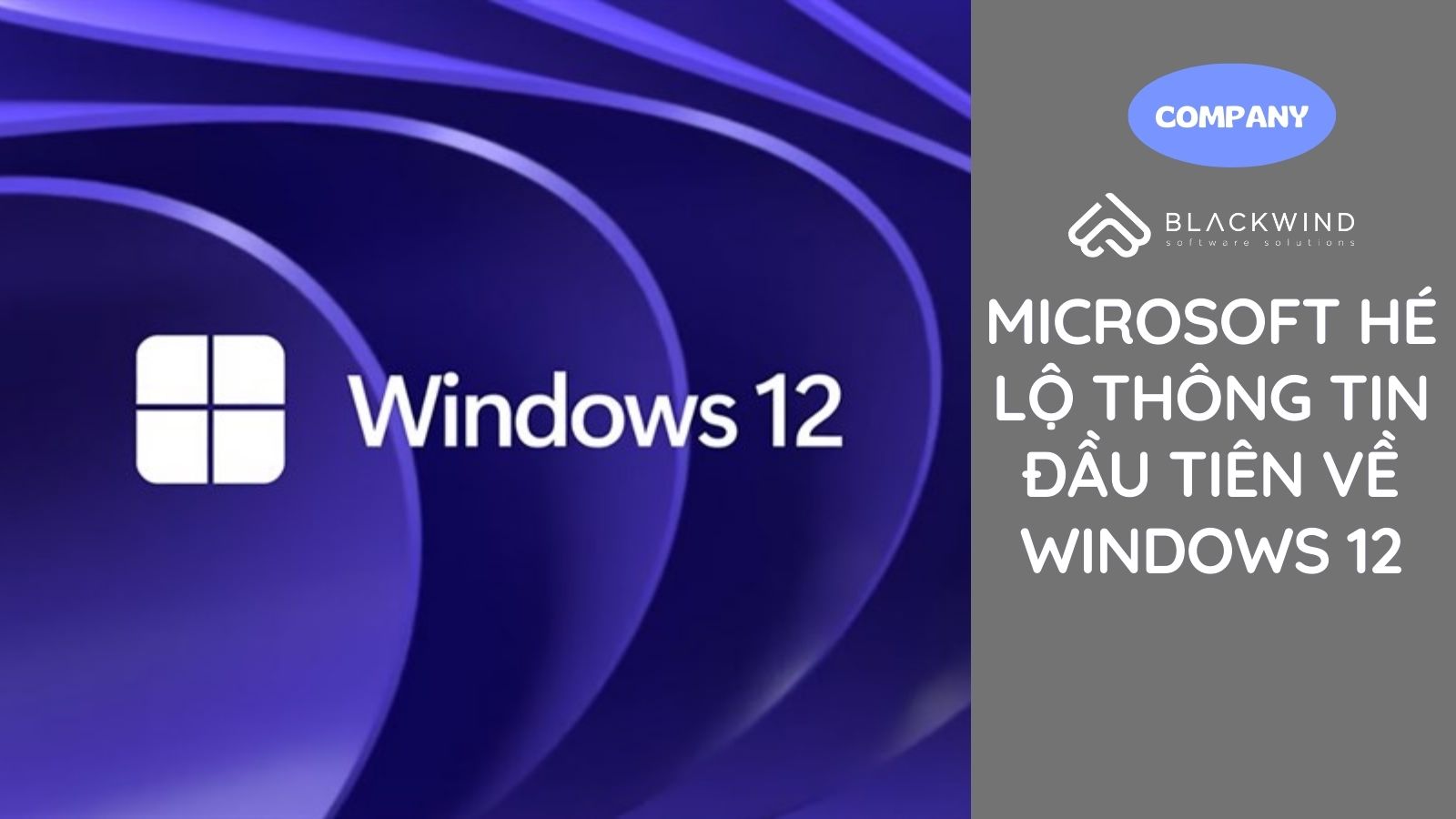Microsoft hé lộ thông tin về Windows 12