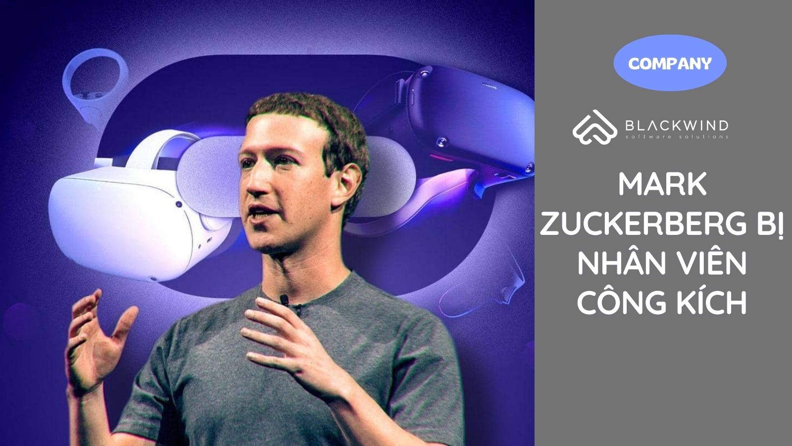 Mark Zuckerberg bị nhân viên công kích