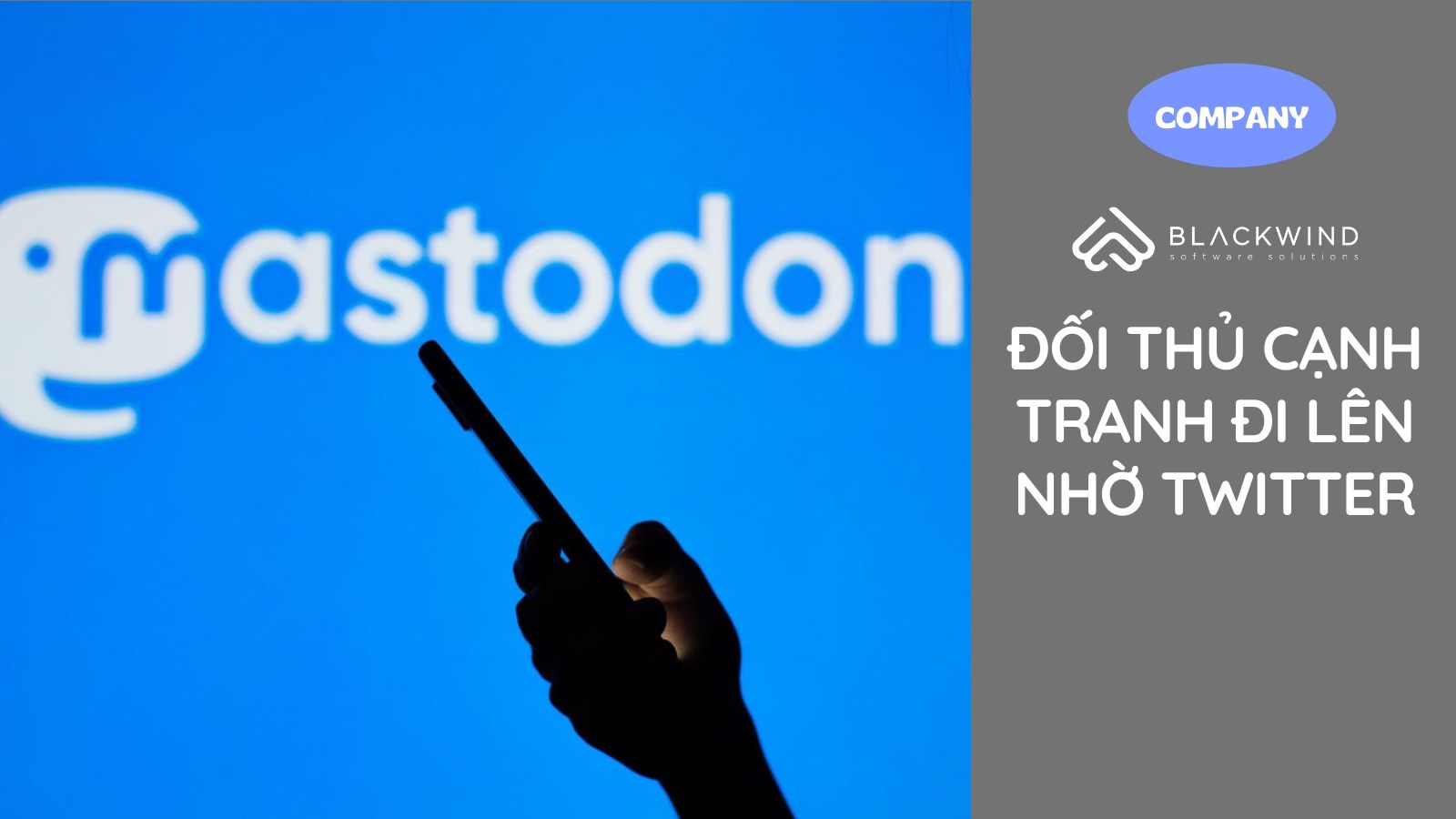 Đối thủ cạnh tranh đi lên nhờ Twitter