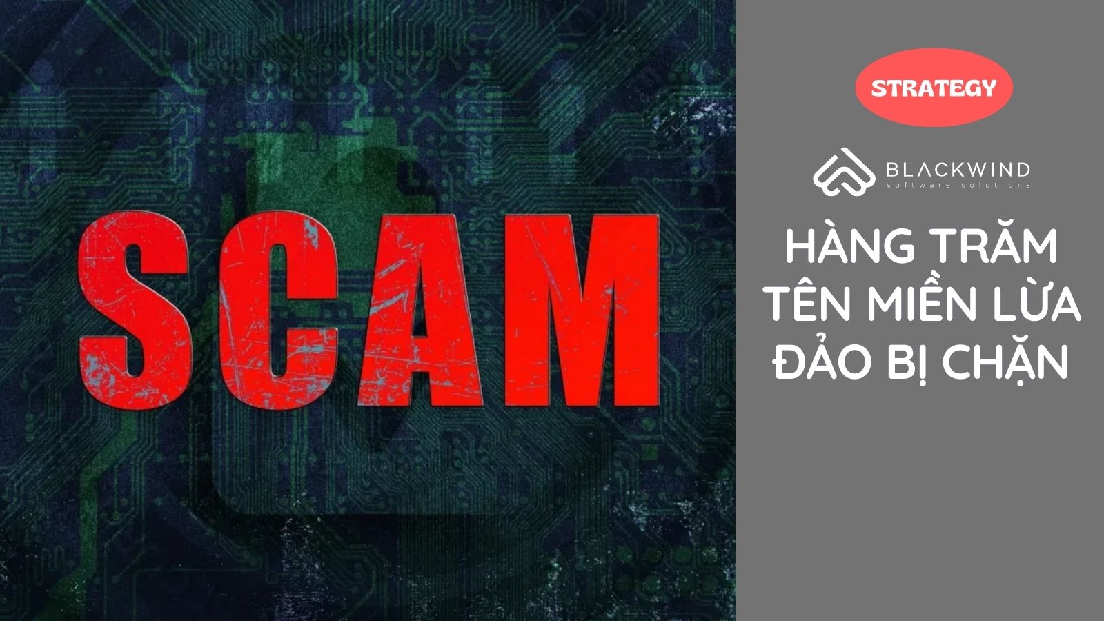Hàng trăm tên miền lừa đảo bị chặn