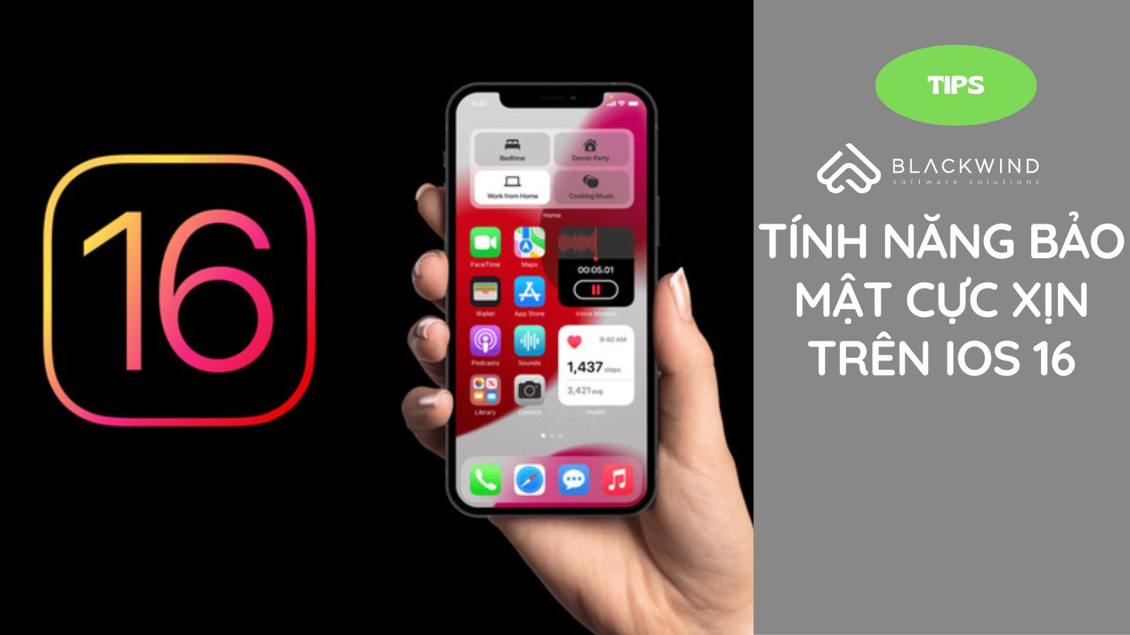 Tính năng bảo mật cực xịn trên iOS 16
